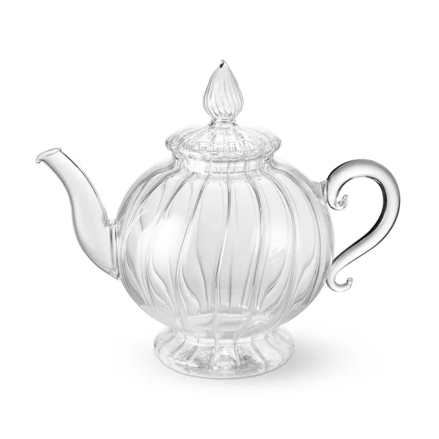 Mariage Freres hand-blown glass teapots