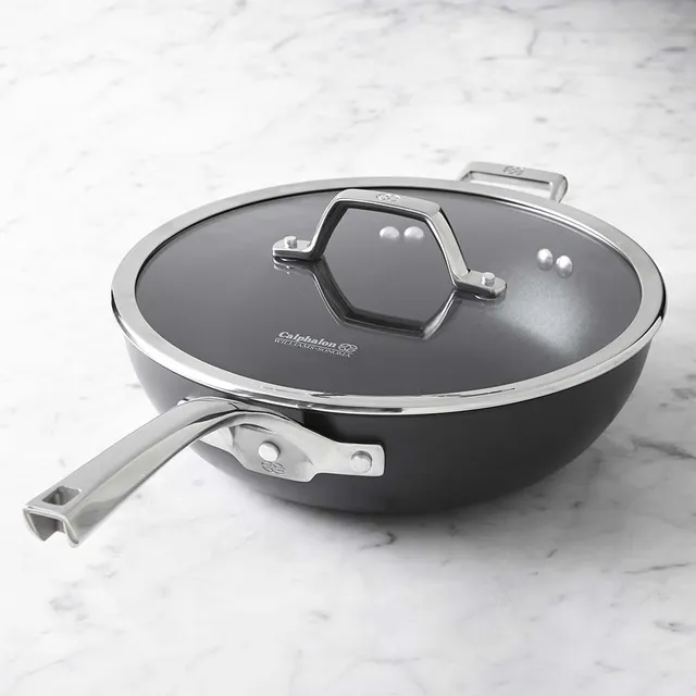 Williams Sonoma SCANPAN TechnIQ Nonstick Braiser Saute Pan, 6-Qt.