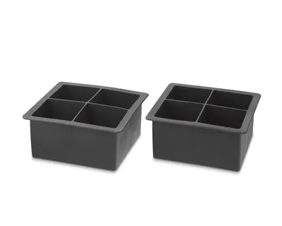 Williams Sonoma Classic King Cube Tray with Lid, Set of 2