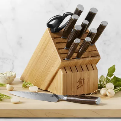 Shun Premier Grey Knife Block, Set of 5