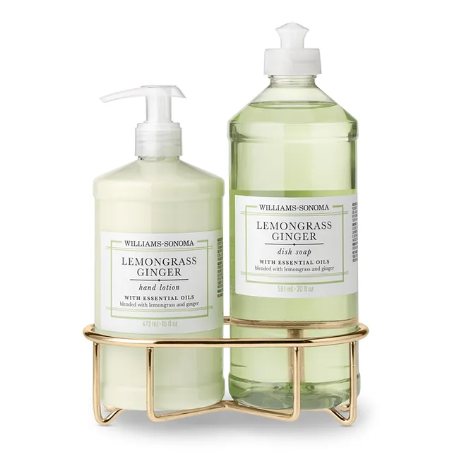 chef Slikke Spytte ud Williams Sonoma Lemongrass Ginger Lotion & Dish Soap 3-Piece Kitchen Set |  Bethesda Row