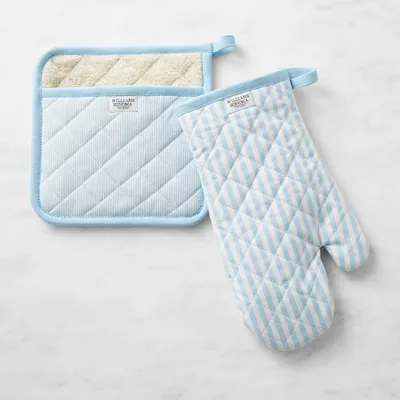 Williams Sonoma x Morris & Co. Mitt & Potholder Set