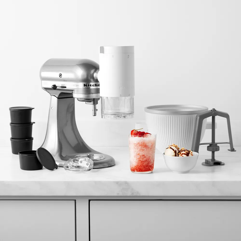 Win a KitchenAid Artisan Stand Mixer with a Shave Ice attachment