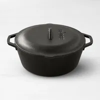 Williams Sonoma FINEX Seasoned Cast Iron Dutch Oven