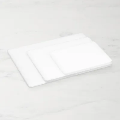 Williams Sonoma Synthetic Prep Cutting Board with Wells and Grippers, Set  of 3