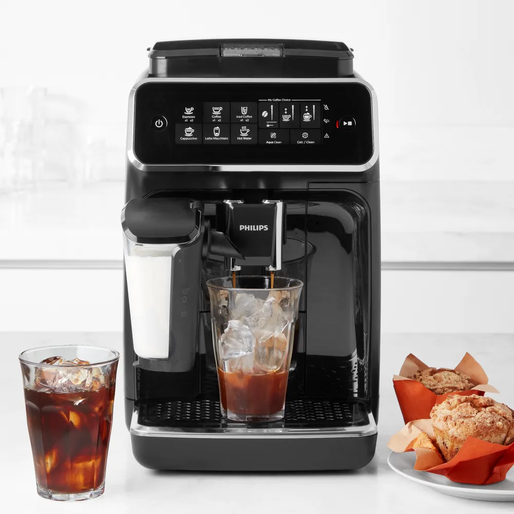 Soedan Vlekkeloos plaats Williams Sonoma Philips 3200 Series Fully Automatic Espresso Machine with  LatteGo & Iced Coffee | Bethesda Row