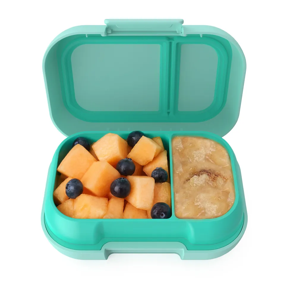 Bentgo Kids' Snack Leak-Proof Storage Container Green/Navy