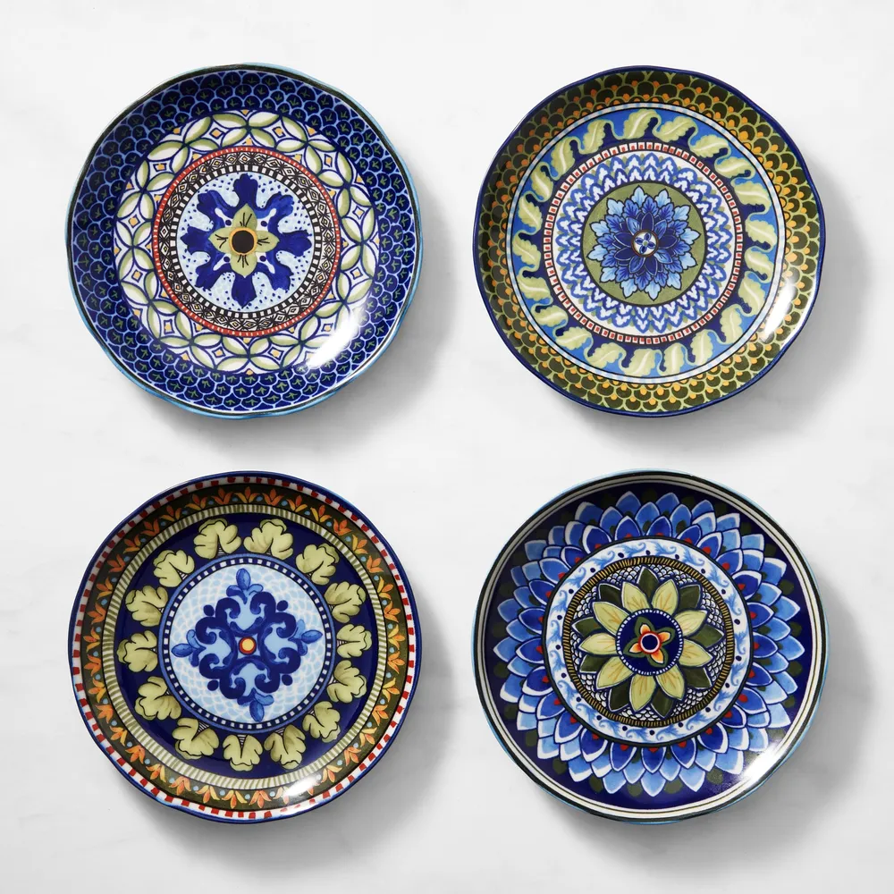Set of Three Glazed Ceramic Grater Set