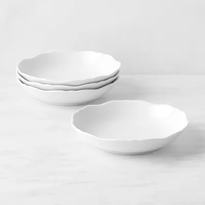 Pillivuyt Coupe Porcelain Cereal Bowls