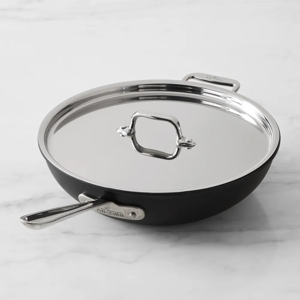 All-Clad NS1 Nonstick Induction Frying Pan, Set of 3