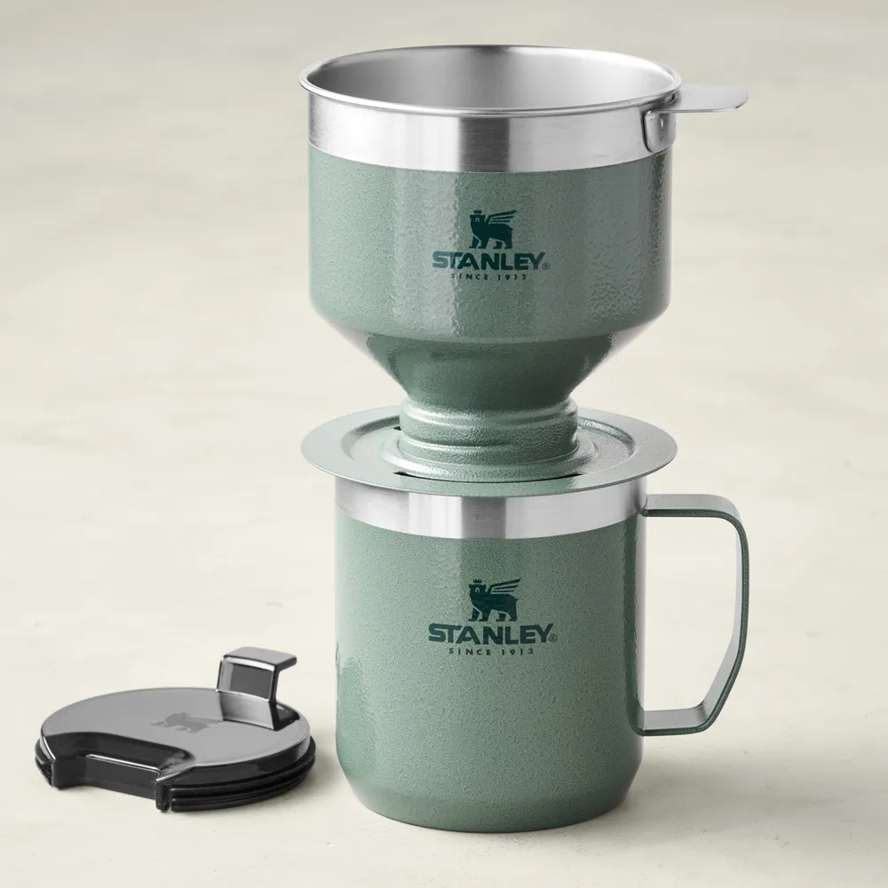 Williams Sonoma Stanley Classic Pour Over Set, Hammertone Green