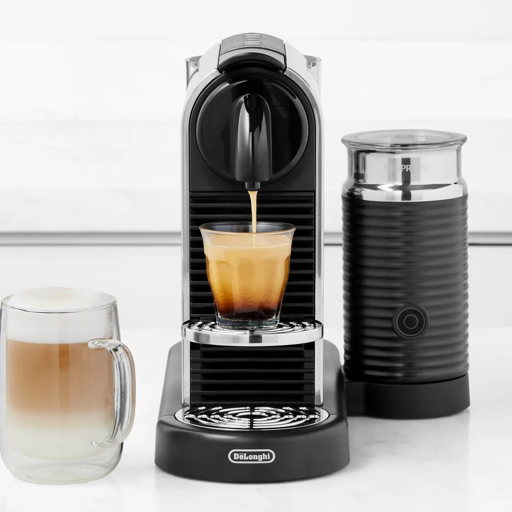 Williams Sonoma Nespresso CitiZ and Milk Espresso Machine by De'Longhi