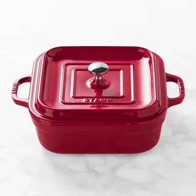 Staub Stoneware Square Covered Baker