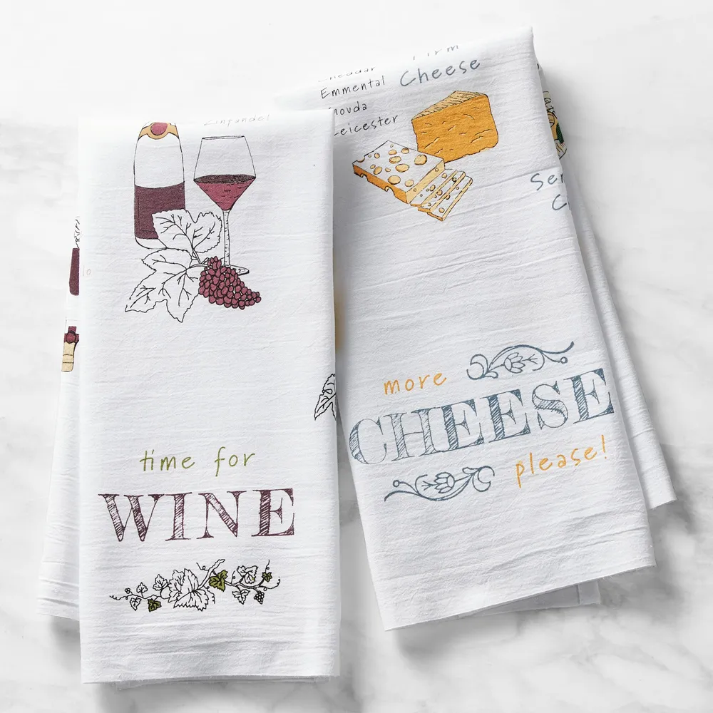  Williams-Sonoma Flour Sack Towels, Kitchen Towels, Set