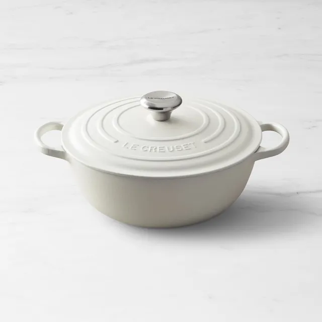 Williams-Sonoma - Fall 2020 - Le Creuset Enameled Cast Iron Soup Pot, 4  1/2-Qt., French Grey