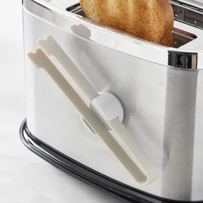Williams Sonoma Breakfast Toaster Tongs with Holder