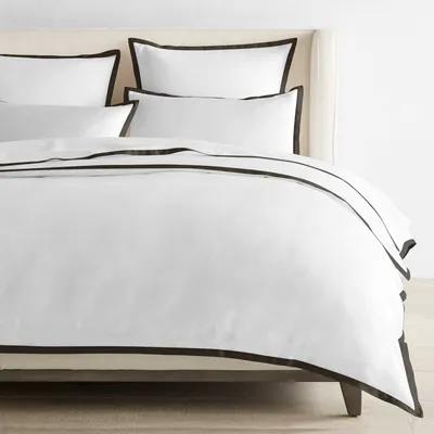 Scallop Sateen Duvet Cover