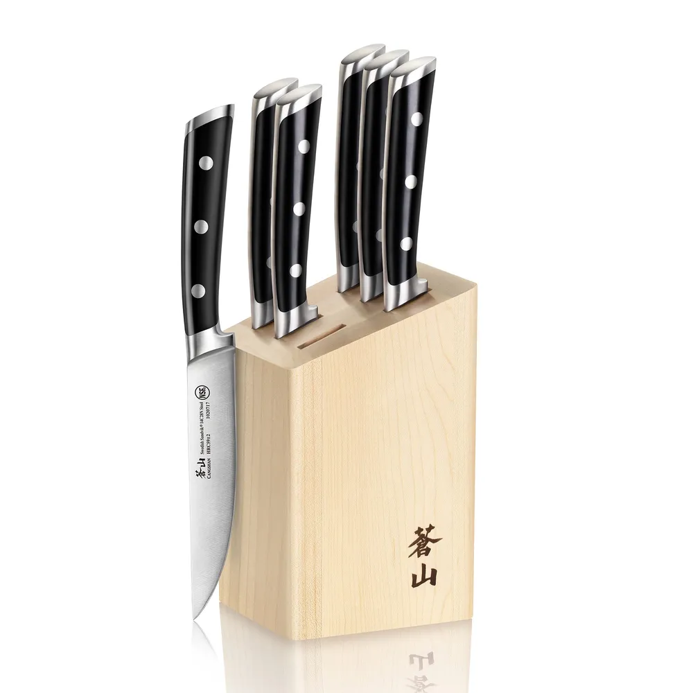 6-Piece Steak Knife Block Set