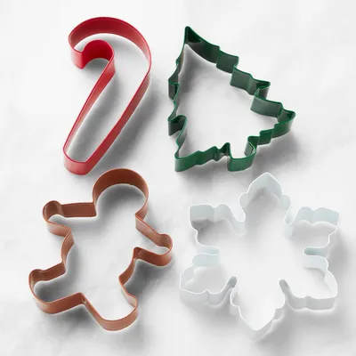 Williams Sonoma Sweet Stainless-Steel Cookie Cutters, Set of 6