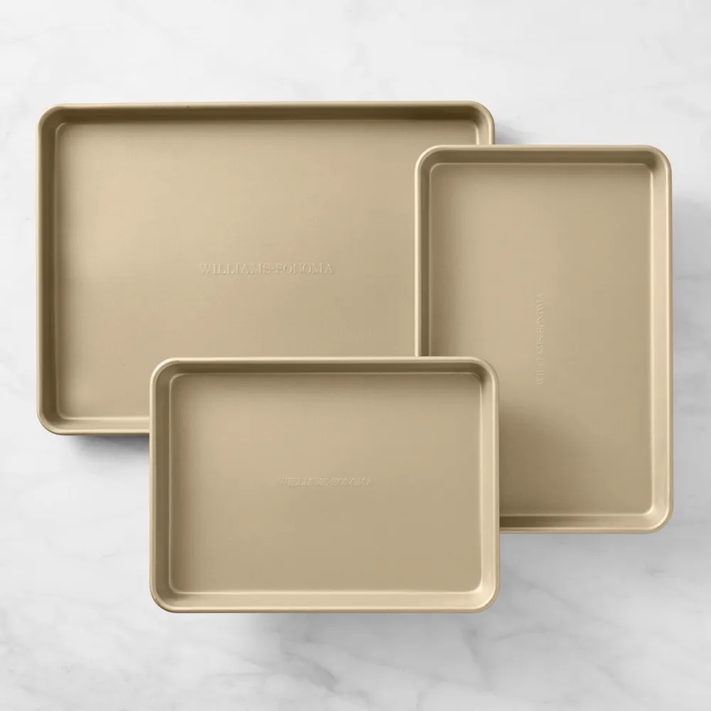 All-Clad Pro-Release Nonstick 3-Piece Bakeware Cookie Sheet Pan Set