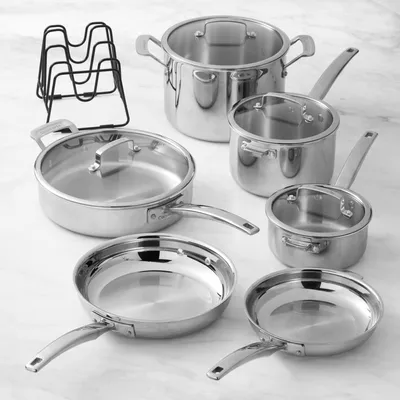 Williams Sonoma Cuisinart Multiclad Tri-Ply Stainless-Steel 12