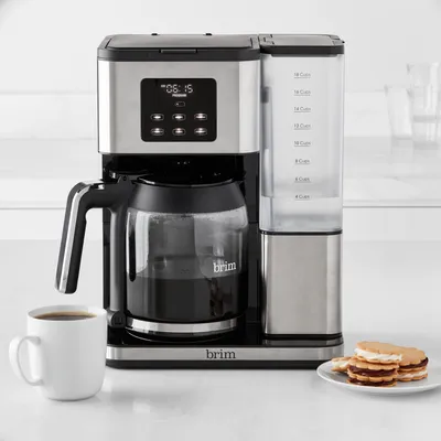 Williams Sonoma OPEN BOX: Brim Combination 19 Bar Espresso Machine &  Programmable Coffee Maker