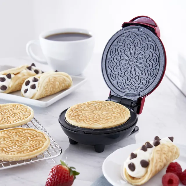 Williams Sonoma Dash Mini Waffle Maker, Printed Snowflake