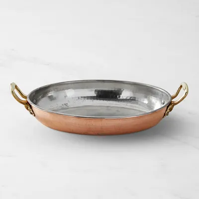 Ruffoni Historia Hammered Copper Chef Pan with Vine Lid, 4-Qt.