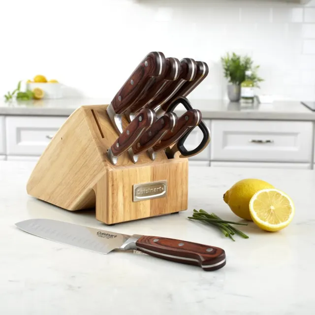 Williams Sonoma Cuisinart V-Edge Knives, Set of 15