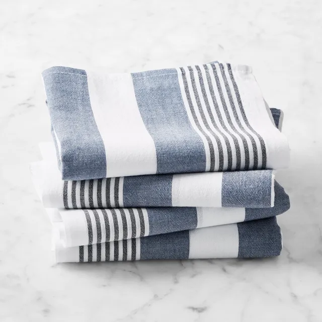 Williams Sonoma Multi-Pack Absorbent Towels, Set of 4, Drizzle