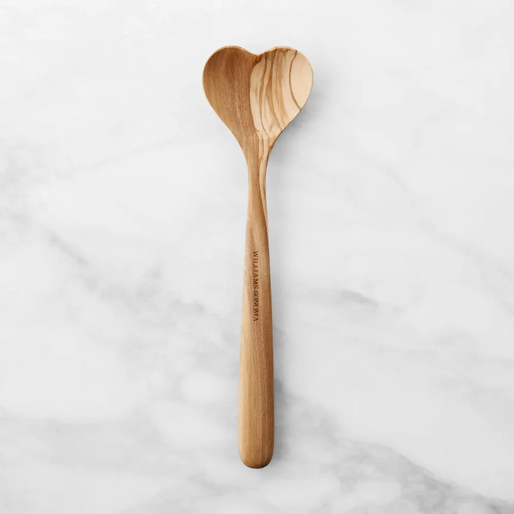 Williams Sonoma Stainless Steel Olivewood Kitchen Utensils