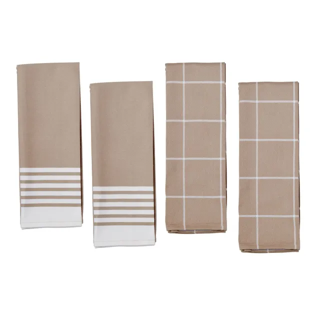 Williams Sonoma Pantry Towels, Set of 4, Mixed