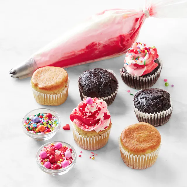 Engagement Cupcake Decorating Kit, I Do DIY Cupcake Kit - Sweets