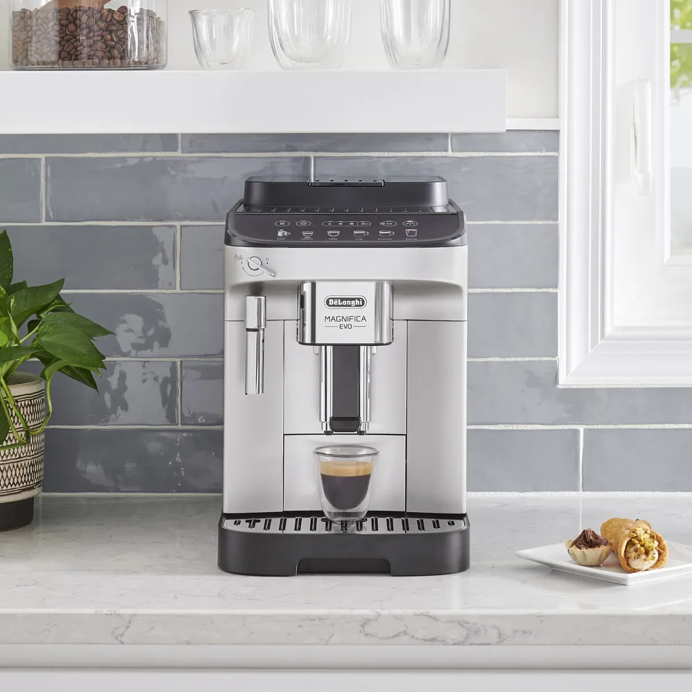 DeLonghi Magnifica Fully Automatic Stainless Steel Espresso
