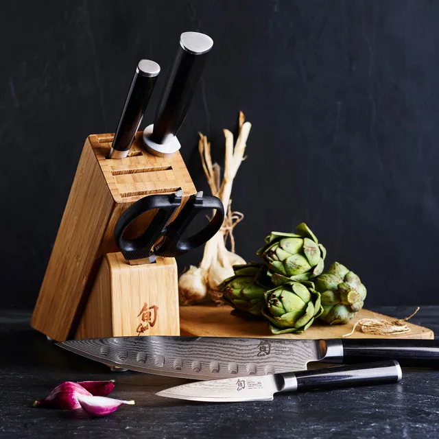 Shun Hikari 7-Piece Knife Block Set