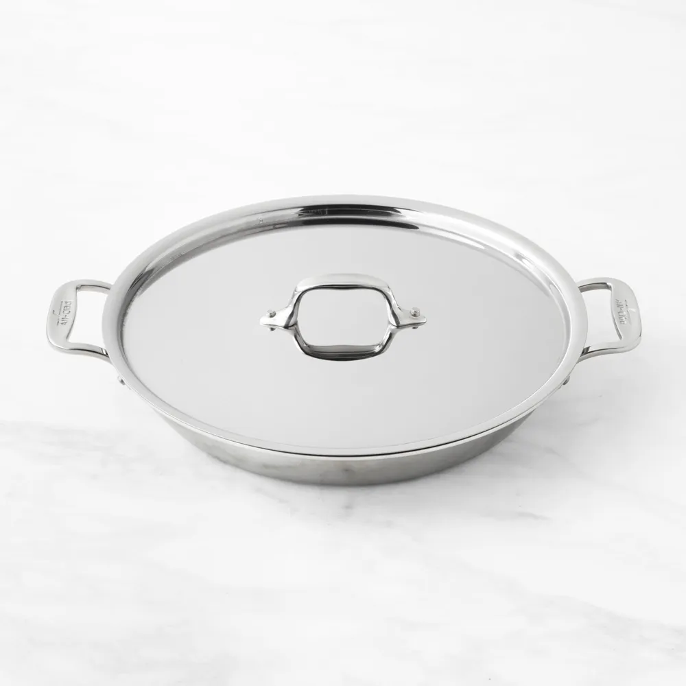 Williams Sonoma All-Clad d3 Tri-Ply Stainless-Steel Universal Pan, 3-Qt.