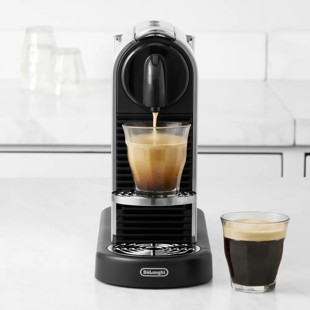 Williams Sonoma Nespresso CitiZ Espresso Machine by De'Longhi, Platinum