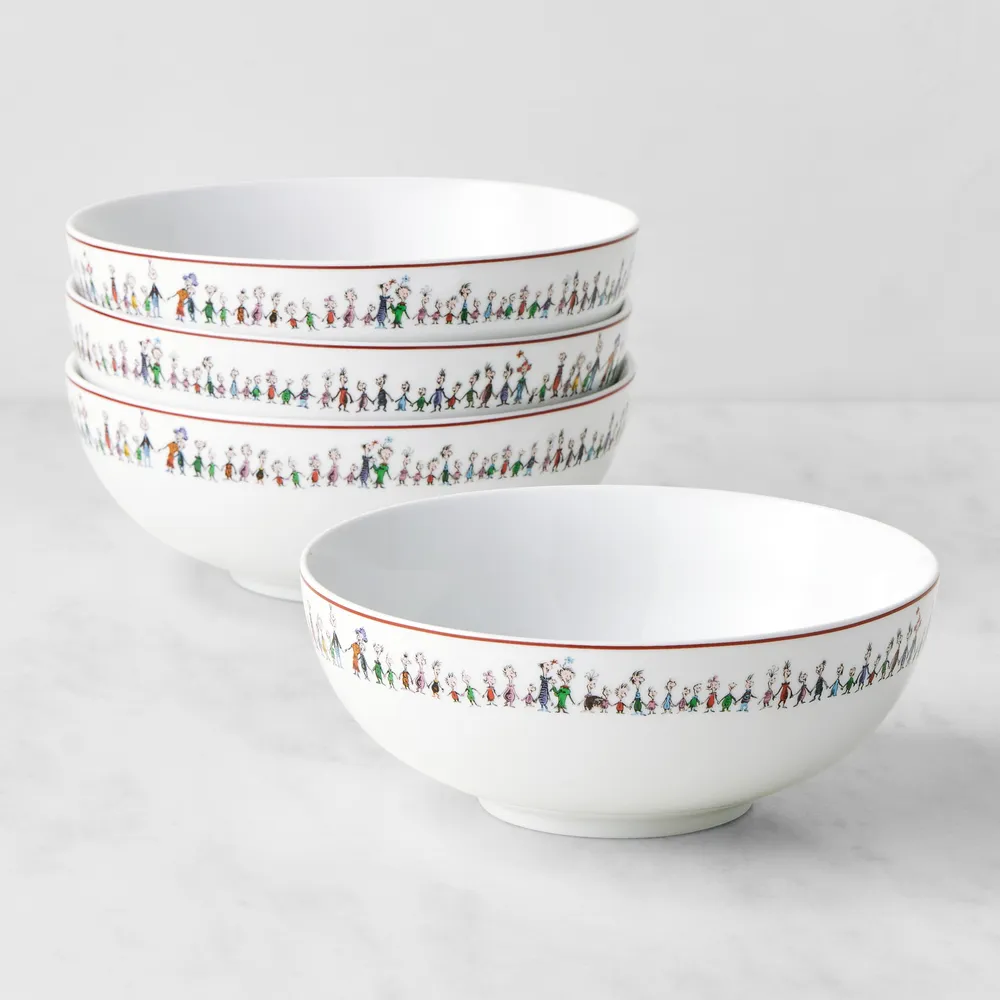Williams Sonoma The Grinch™ Cereal Bowls, Set of 4