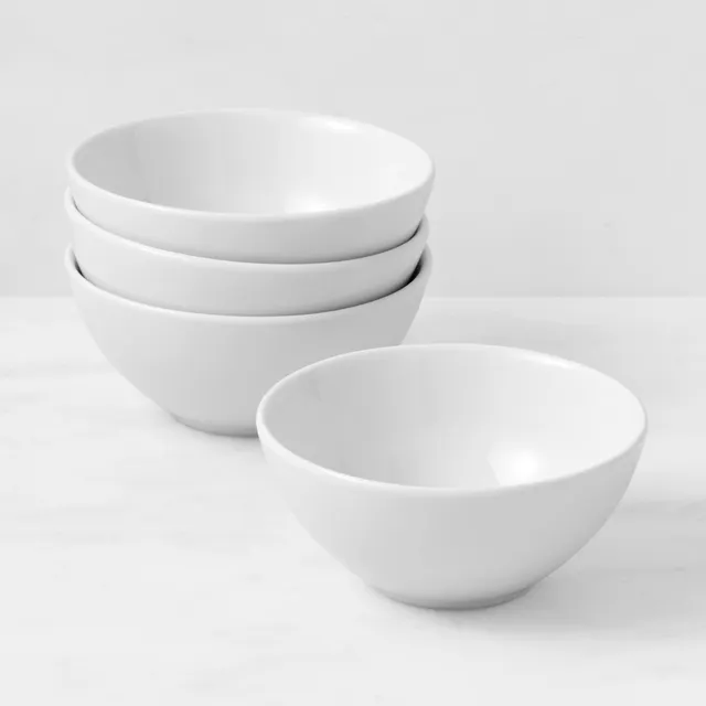 Pillivuyt Coupe Porcelain Cereal Bowls