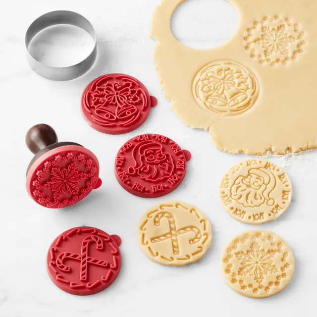 Williams Sonoma Nordic Ware Fall 3D Cookie Stamps, Set of 3