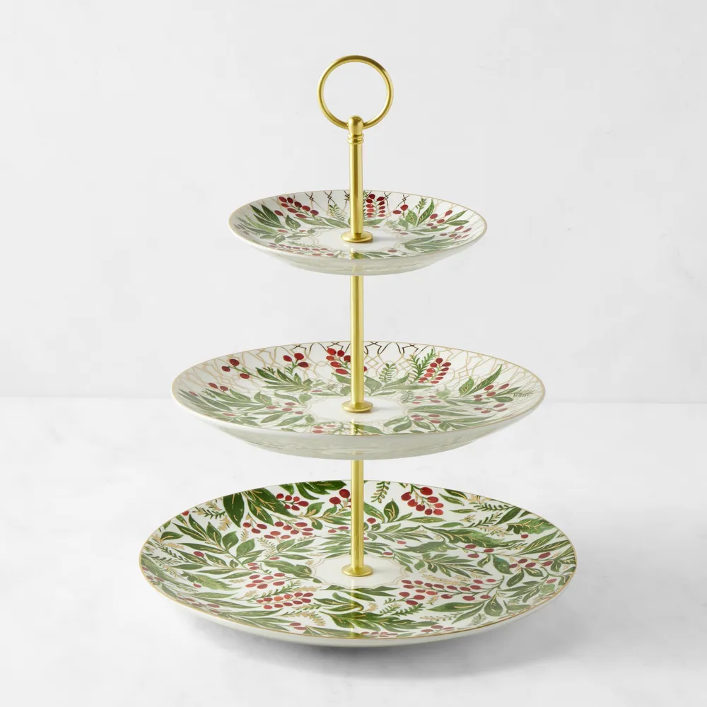 Williams Sonoma Noel 3-Tiered Stand