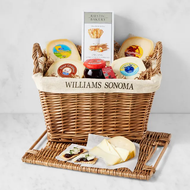 Williams Sonoma Deluxe European Cheese Crate