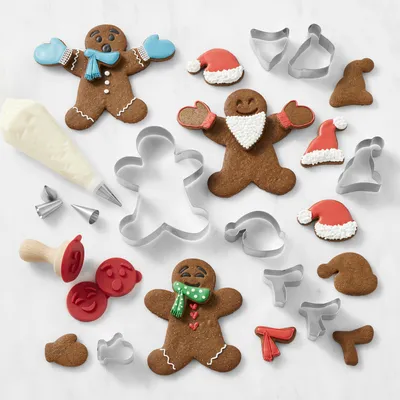 Williams Sonoma x Kuhn Rikon Spritz Cookie Press Decorating Kit