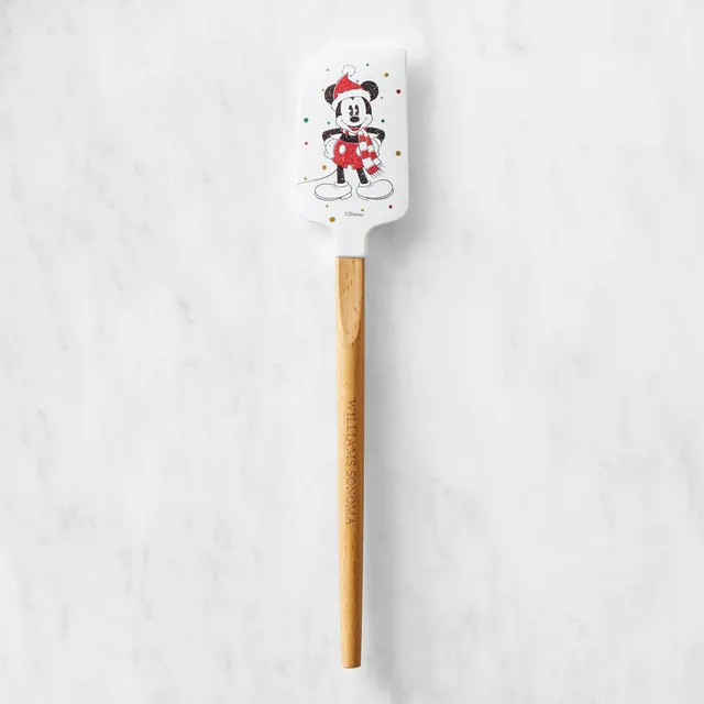 Williams Sonoma Snowman Wood Spatula with Cookie Cutter