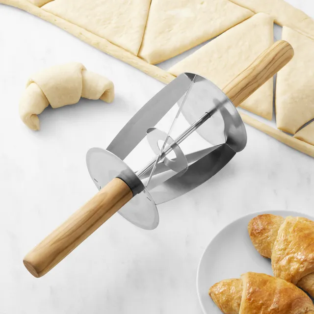 Croissant Maker Dough Rolling Cutter Knife Bread Stainless Bread Wheel  Pastry