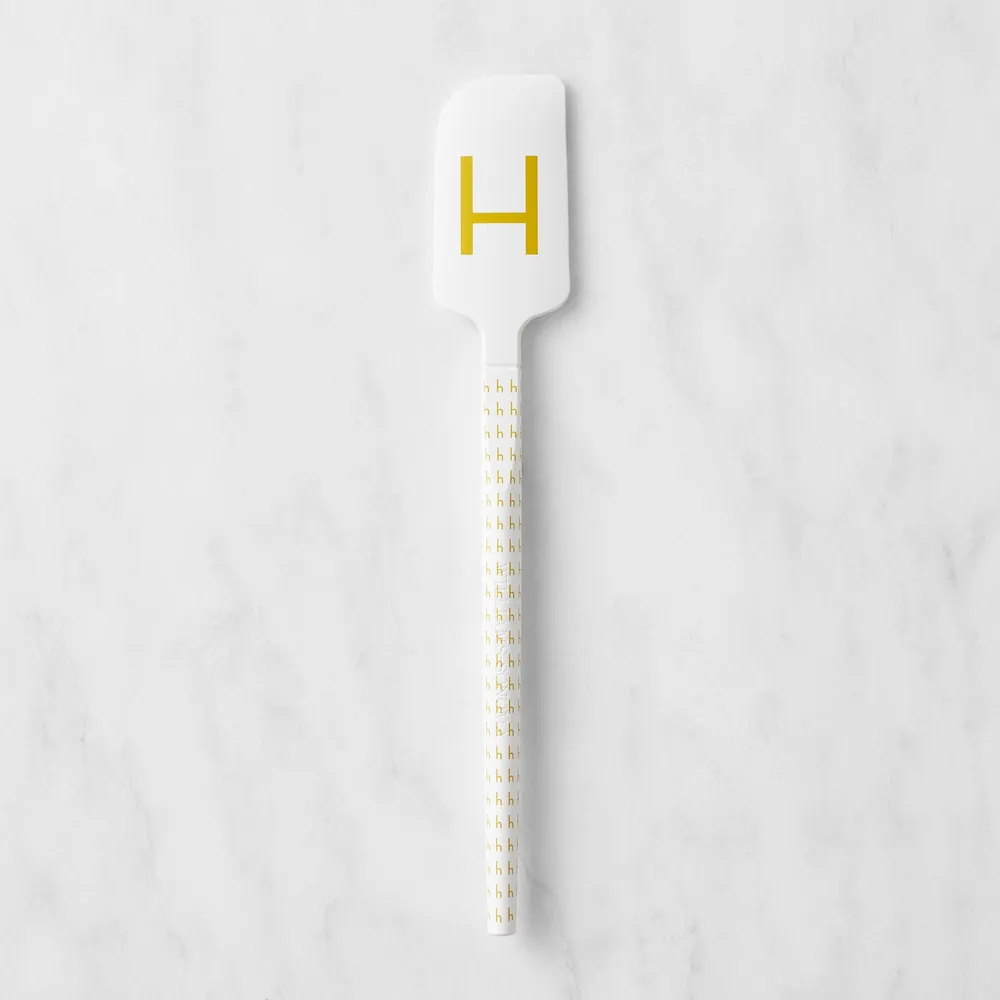 Sur La Table Monogram Spatula, White