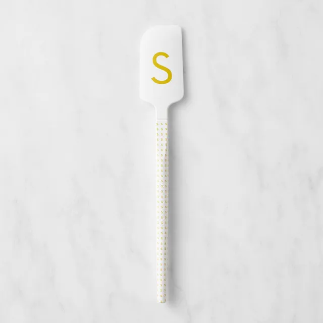 Williams Sonoma Monogram Silicone Wood Spatula