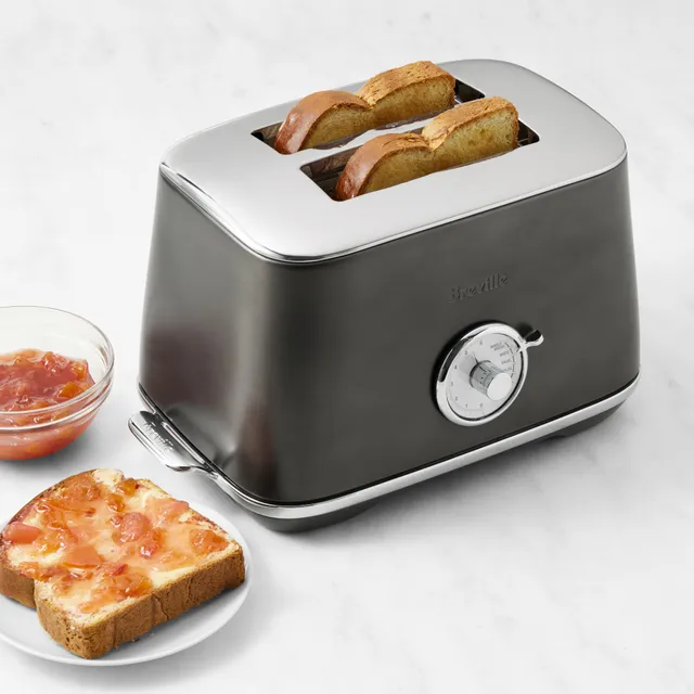 Breville Bit More 2-Slice Extra-Wide and Deep Slot Stainless-Steel Toaster