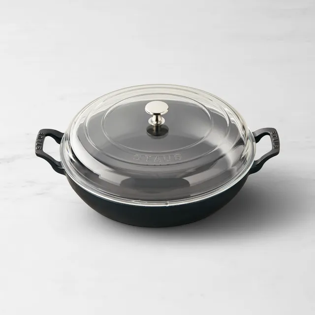 Williams Sonoma Staub Enameled Cast Iron Snowflake Braiser, 2 1/2-Qt.