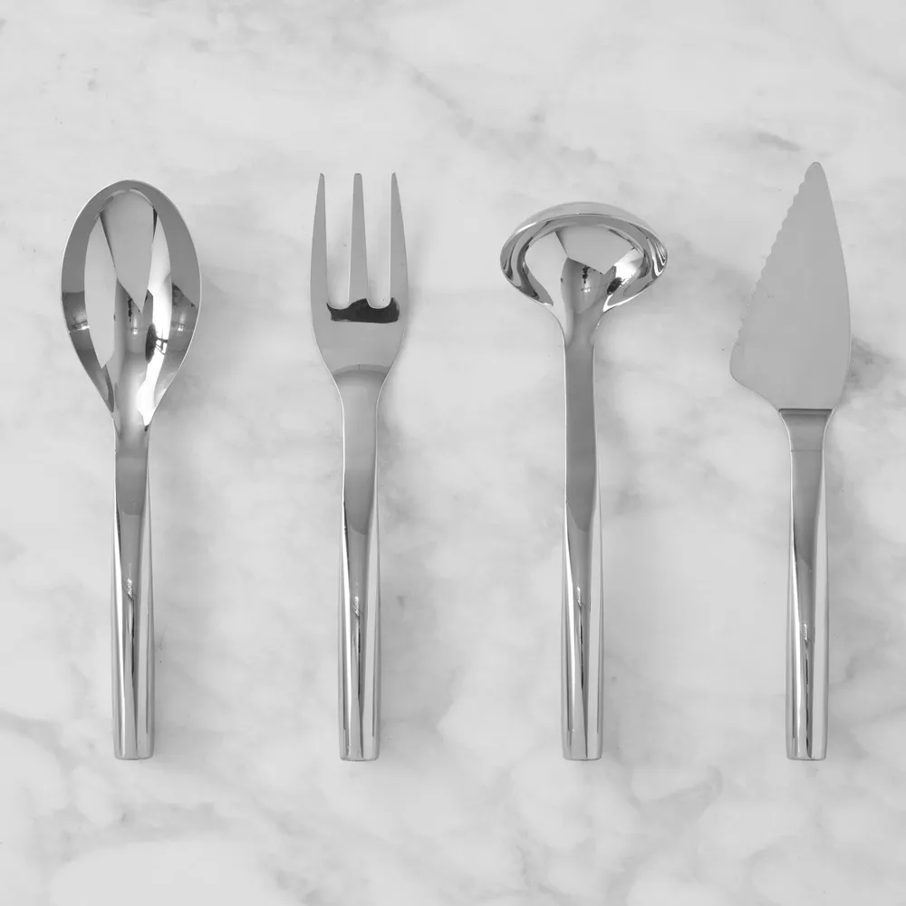 Williams Sonoma Stainless-Steel Silicone Utensils, Set of 4, Navy